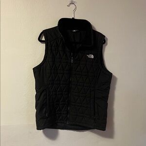 The North Face Black Diamond-Pattern Vest, Women’s XL